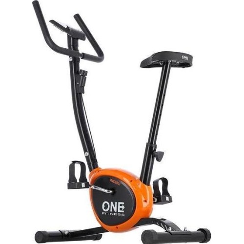Rower Treningowy One Fitness Rw3011, Czarno-pomarańczowy