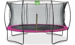 Exit Silhouette 427cm Trampolina okrągła - różowa