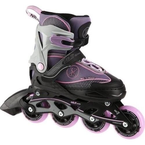 NA11008 ŁYŻWOROLKI NILS EXTREME - GRAY-VIOLET