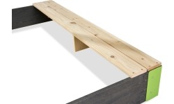 Drewniana piaskownica EXIT Aksent 200x140cm