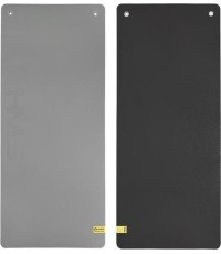 Mata fitness HMS Premium MFK08, 140x60cm, szaro-czarna