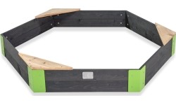 Drewniana piaskownica EXIT Aksent 160 x 140 cm