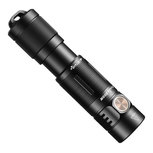Latarka LED Fenix E05R, czarna