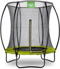 Trampolina EXIT Silhouette ø183 cm, zielona, naziemna