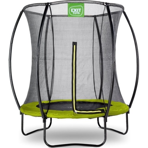 Trampolina EXIT Silhouette ø183 cm, zielona, naziemna
