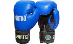 Rękawice bokserskie SportKO PK1 - Niebieski