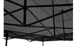 Namiot imprezowy nożycowy 3x6m szary WODOSZCZELNY