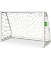 Bramka piłkarska aluminiowa EXIT Scala 120x80cm – biała