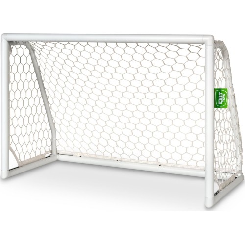 Bramka piłkarska aluminiowa EXIT Scala 120x80cm – biała