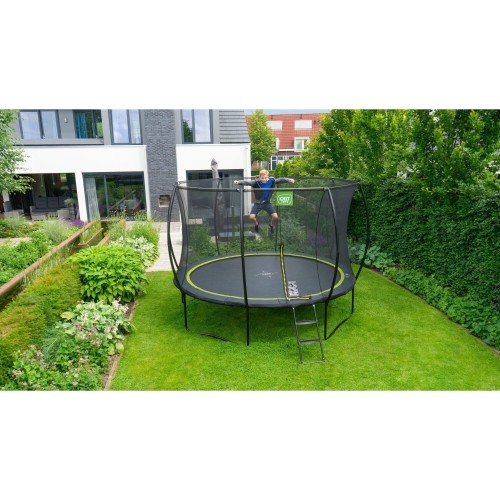 Trampolina EXIT Silhouette ø366 cm, czarna