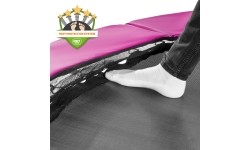 Spłukiwana trampolina z siatką Exit Silhouette 427cm - Rozalinów