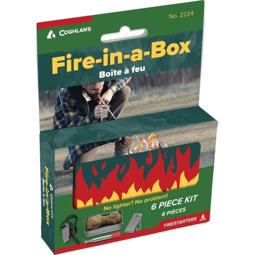 Zestaw do rozpalania ognia CL „Fire in a box“