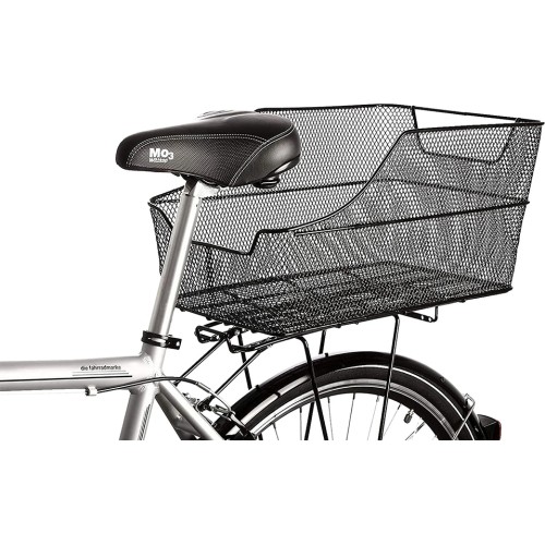 Torba rowerowa na bagażnik Fischer // do 25 kg, stalowa (czarna)