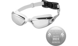 NQG160MAF SZARE OKULARY PŁYWACKIE NILS AQUA