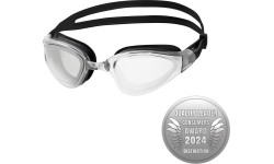 NQG180MAF CZARNE OKULARY PŁYWACKIE NILS AQUA