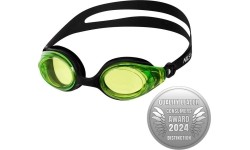 NQG600AF CZARNO-ZIELONE OKULARY PŁYWACKIE NILS AQUA