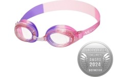 NQG870AF RÓŻOWE JUNIORSKIE OKULARY PŁYWACKIE NILS AQUA