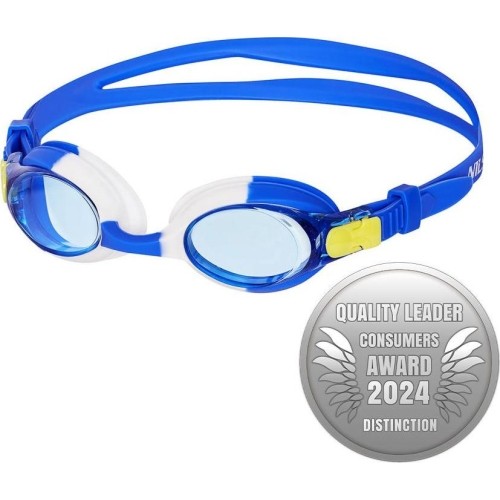 NQG700AF NIEBIESKIE JUNIORSKIE OKULARY PŁYWACKIE NILS AQUA