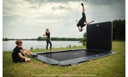 Potrójna ścianka do trampoliny BERG AeroWall 2x2 BLK&GRY