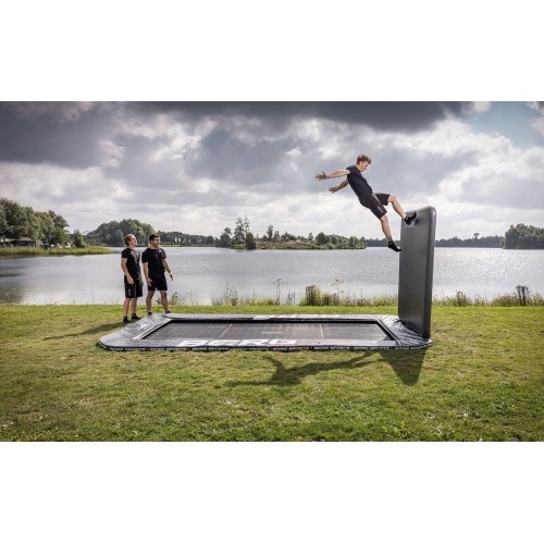Potrójna ścianka do trampoliny BERG AeroWall 2x2 BLK&GRY