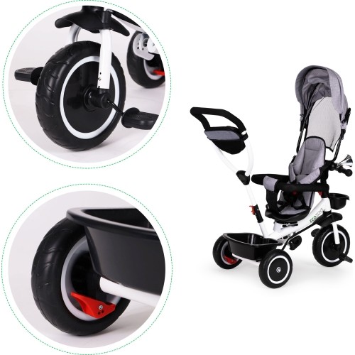 Rower trójkołowy wózek obracane siedzisko Ecotoys