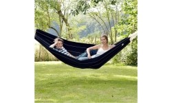 Hamak ogrodowy dwuosbowy Amazonas Barbados, Czarny