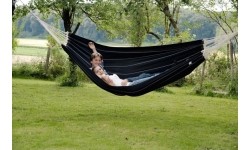 Hamak ogrodowy dwuosbowy Amazonas Barbados, Czarny
