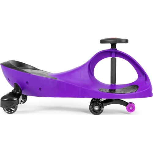 Pojazd grawitacyjny dla dzieci z kołami LED, fioletowy ECOTOYS