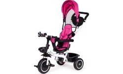 Rowerek trójkołowy z obrotowym siedziskiem Eco Toys, różowy