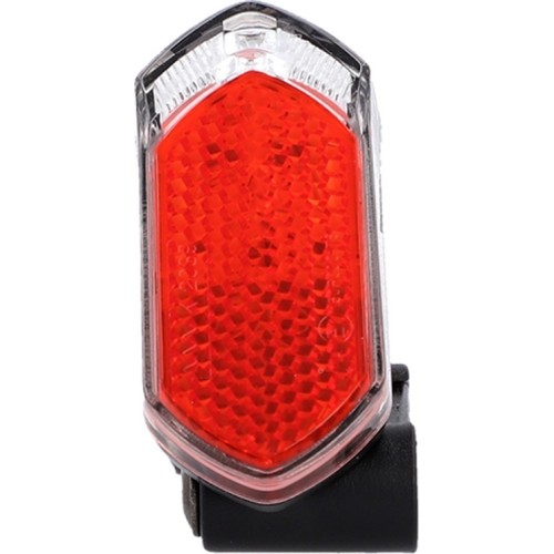 Tylna lampka LED Fischer na błotnik/ramę, zasilana z dynama