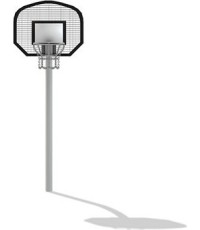 Kosz do koszykówki Inter-Play Mini American