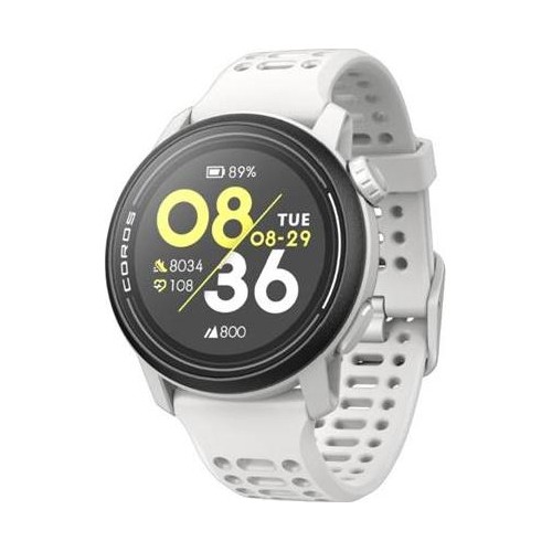 COROS PACE 3 GPS Sport Watch White w/ Nylon Band - Biały