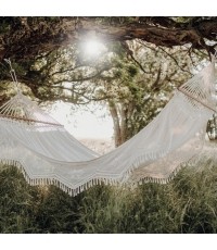 Żakardowy hamak ogrodowy Amazonas Palacio Natura