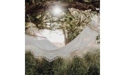 Żakardowy hamak ogrodowy Amazonas Palacio Natura