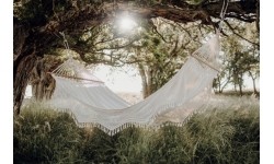 Żakardowy hamak ogrodowy Amazonas Palacio Natura