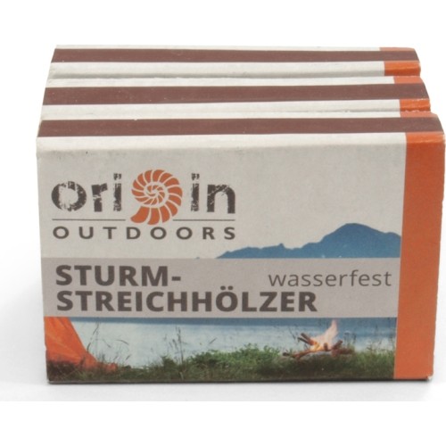 Wodoodporne zapałki sztormowe Origin Outdoors