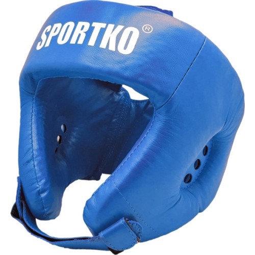 Skórzany kask bokserski SportKO OK2 - Blue