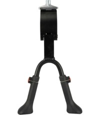 Dviguba atraminė kojelė Fischer // 24-28" (juoda)