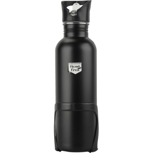 Bidon Fischer // 750 ml, stal nierdzewna (czarny)
