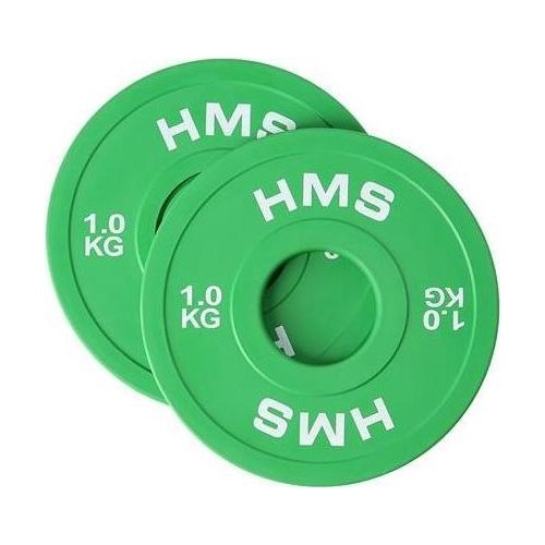 CBRS05 OLYMPIC BUMPER PLATE HMS - 2 x 1 kg