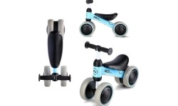 Rowerek biegowy NILS Fun RB002, niebieski