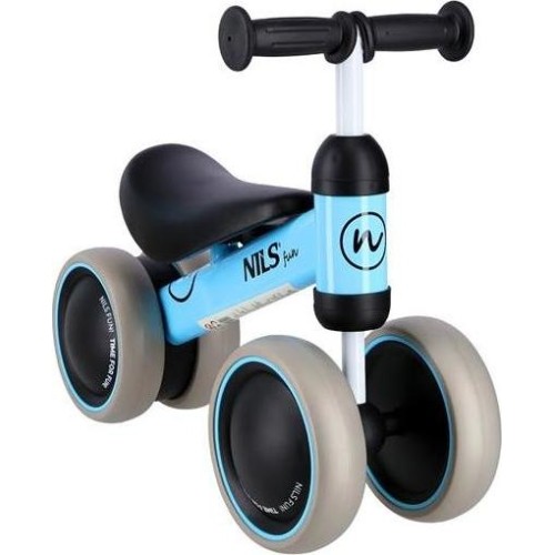 Rowerek biegowy NILS Fun RB002, niebieski