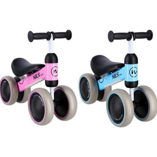 Rowerek biegowy NILS Fun RB002, niebieski