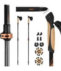 NW8613 NILS KIJKI DO NORDIC WALKING Z WŁÓKNA WĘGLOWEGO