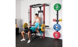 KLT22 WIELOFUNKCYJNY SKŁADANY POWER RACK CZERWONY HMS