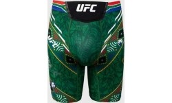 Męskie spodenki UFC Adrenaline Unrivaled by Venum Vale Tudo Short - Zielone - Dricus Du Plessis