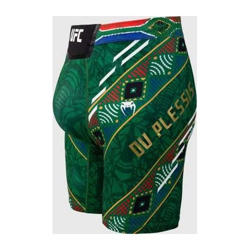 Męskie spodenki UFC Adrenaline Unrivaled by Venum Vale Tudo Short - Zielone - Dricus Du Plessis