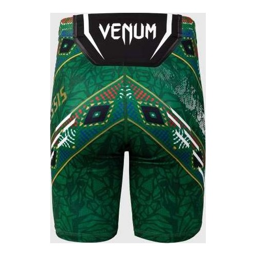 Męskie spodenki UFC Adrenaline Unrivaled by Venum Vale Tudo Short - Zielone - Dricus Du Plessis