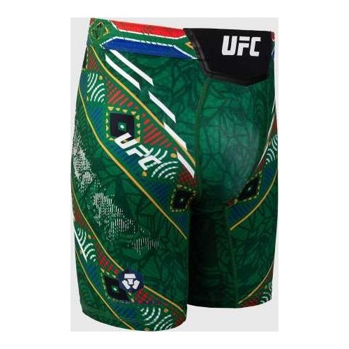 Męskie spodenki UFC Adrenaline Unrivaled by Venum Vale Tudo Short - Zielone - Dricus Du Plessis