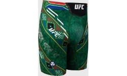 Męskie spodenki UFC Adrenaline Unrivaled by Venum Vale Tudo Short - Zielone - Dricus Du Plessis